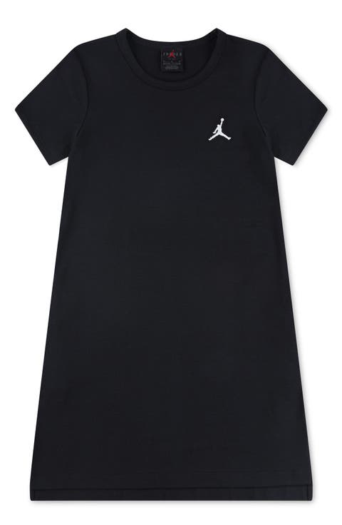 Kids' Stretch Cotton Blend T-Shirt Dress (Big Kid)