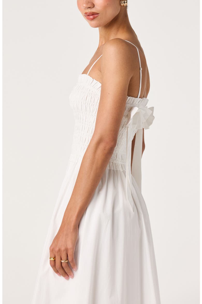 Harper A-Line Dress, Alternate, color, WHITE