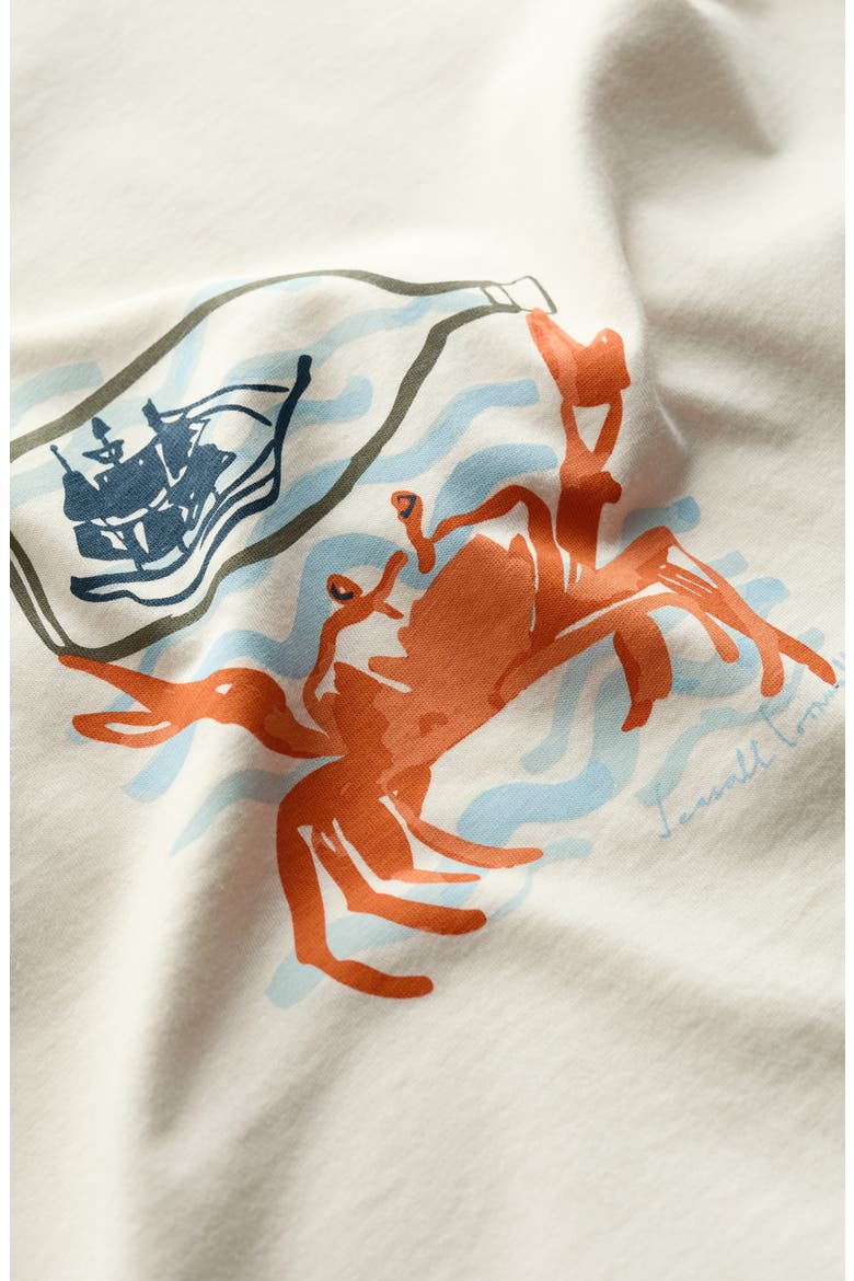 Midwatch Graphic Organic Cotton T-shirt, Alternate, color, SUMMER NAUTICAL CHALK