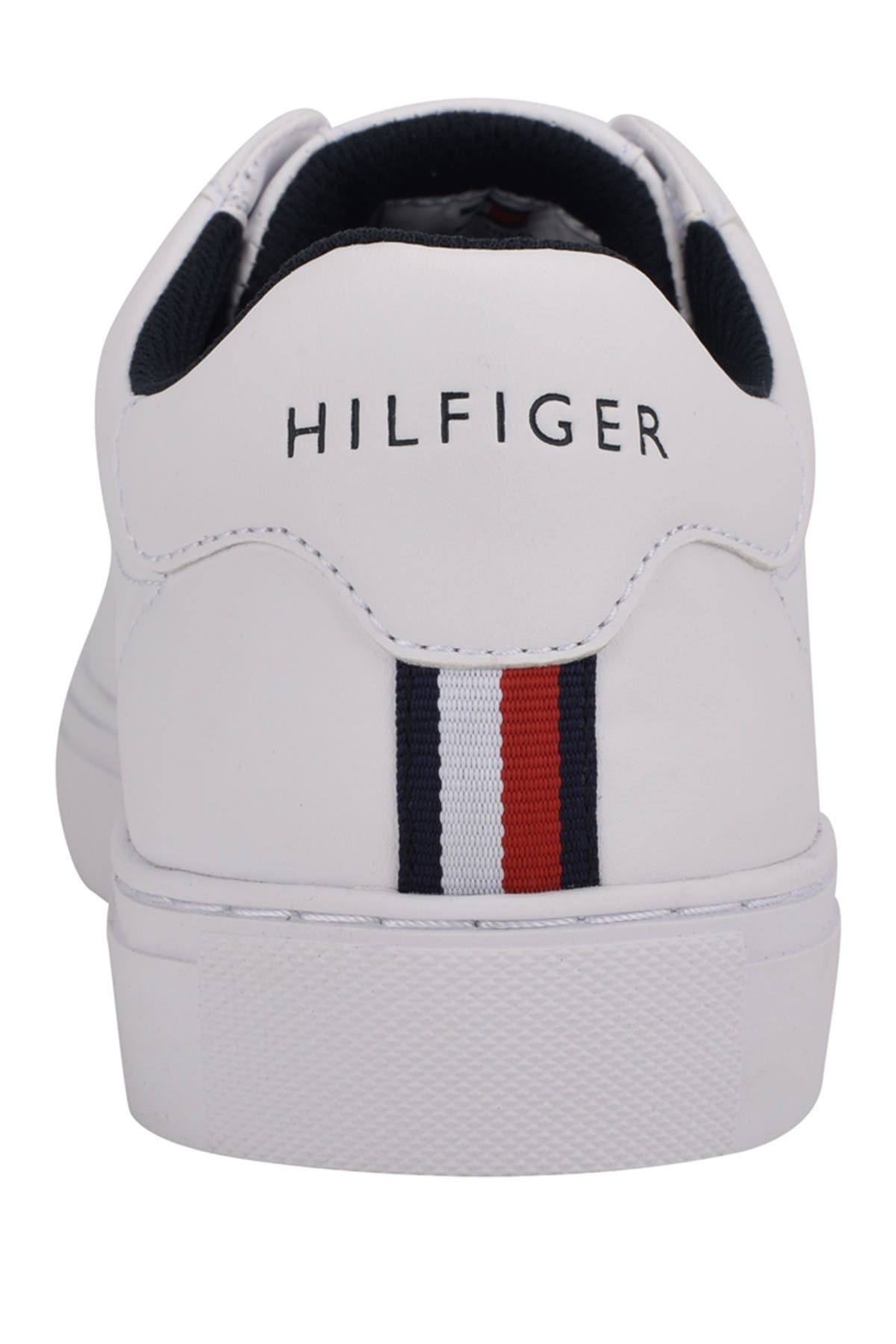 Tommy Hilfiger Brecon Signature Sneaker, Alternate, color, White/ Navy