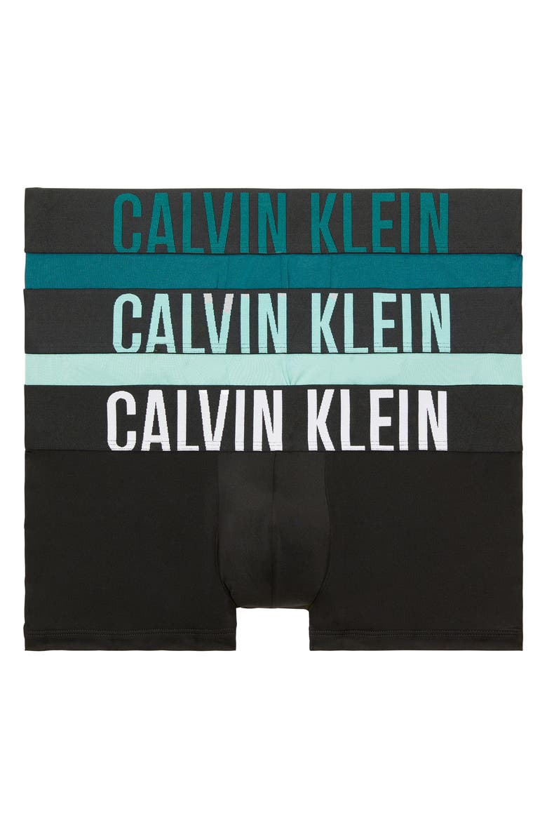 Calvin Klein Assorted 3-Pack Performance Microfiber Trunks, Alternate, color, 