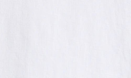 Alex Mill Izzy Button Front Linen Shirt In White