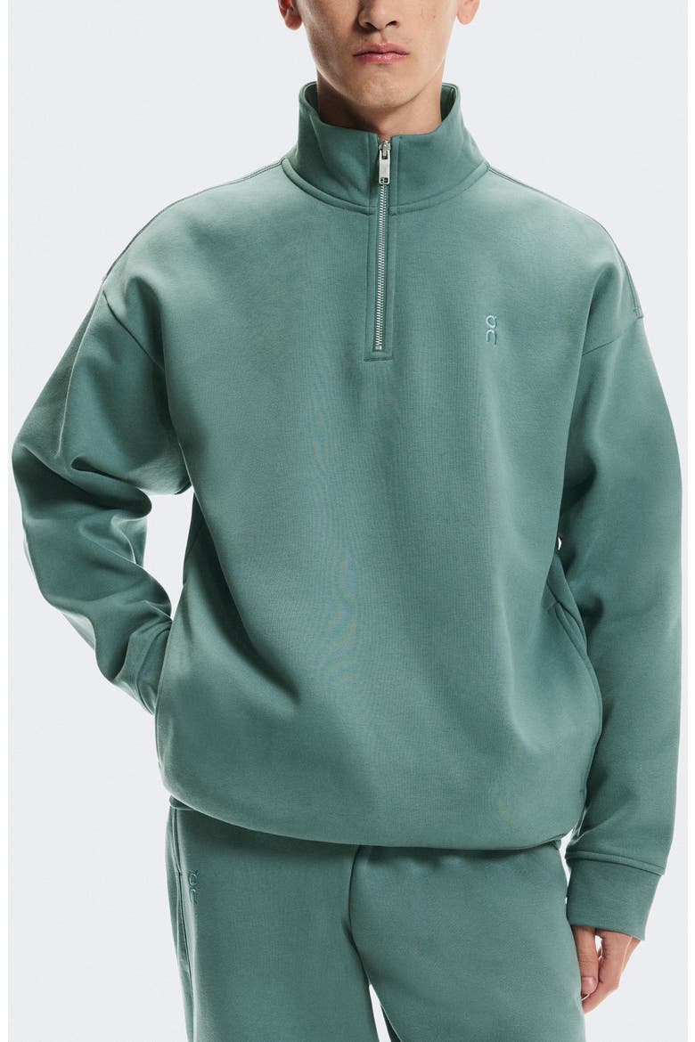 Club Collective Quarter Zip, Main, color, TIDE