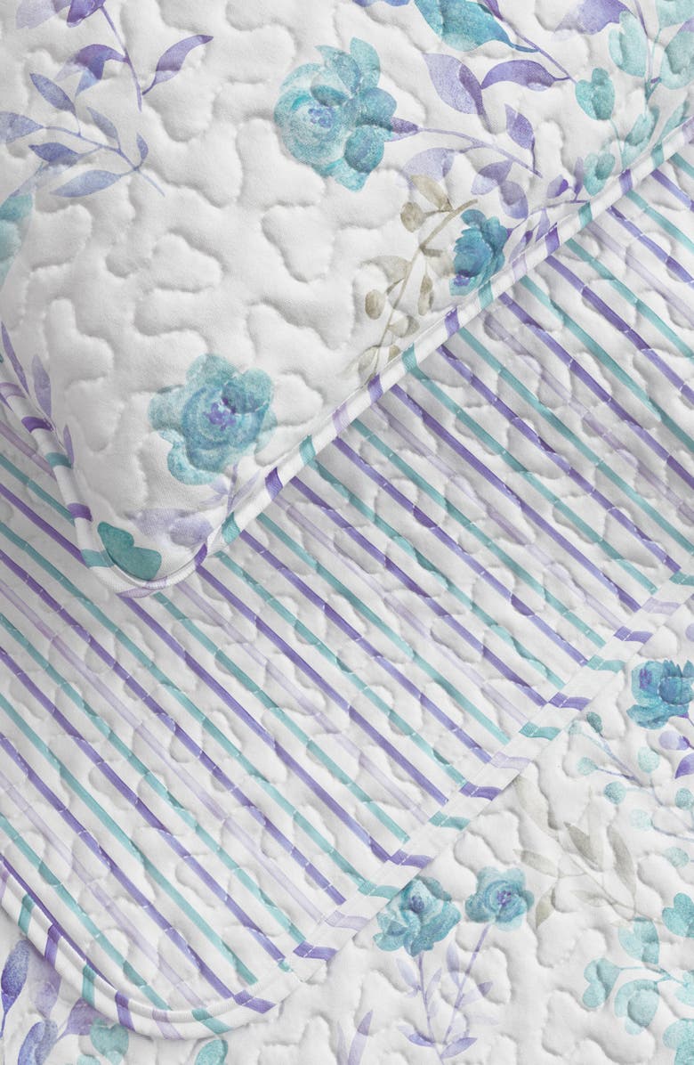 Woven & Weft Botanic Floral Quilt & Sham Set, Alternate, color, Bouquet