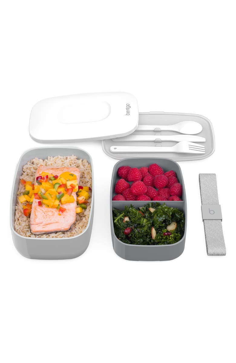 BENTGO All-in-One Bento Box, Alternate, color, Gray