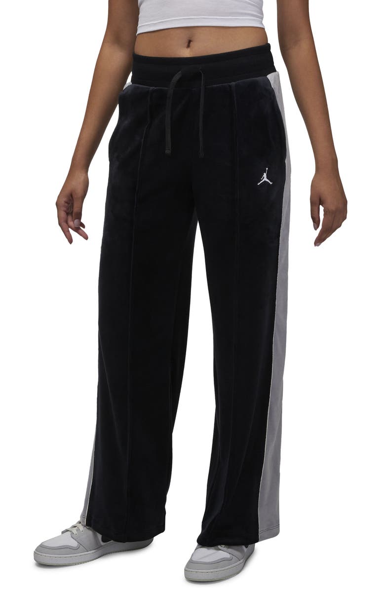 Jordan Flight Stretch Velour Pants, Main, color, 