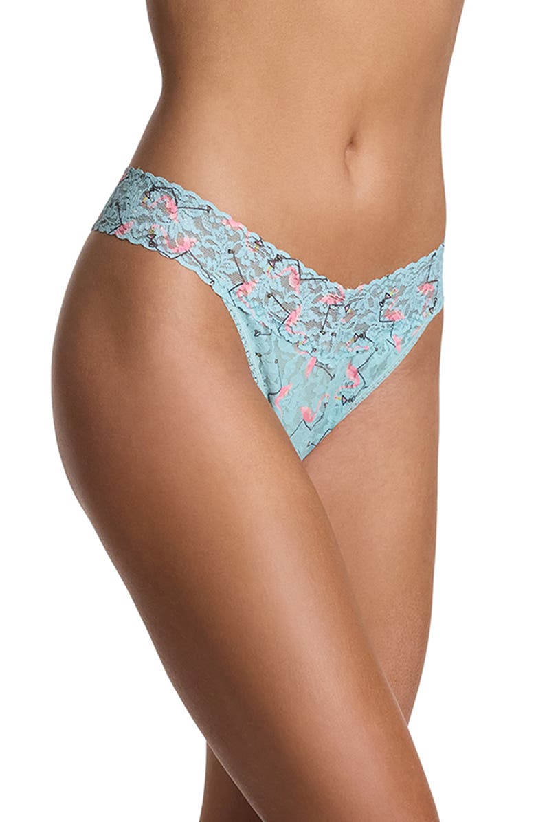 Hanky Panky x SAXX Vibe Assorted 2-Pack Boxer Brief & Thong, Alternate, color, Drinko Flamingo