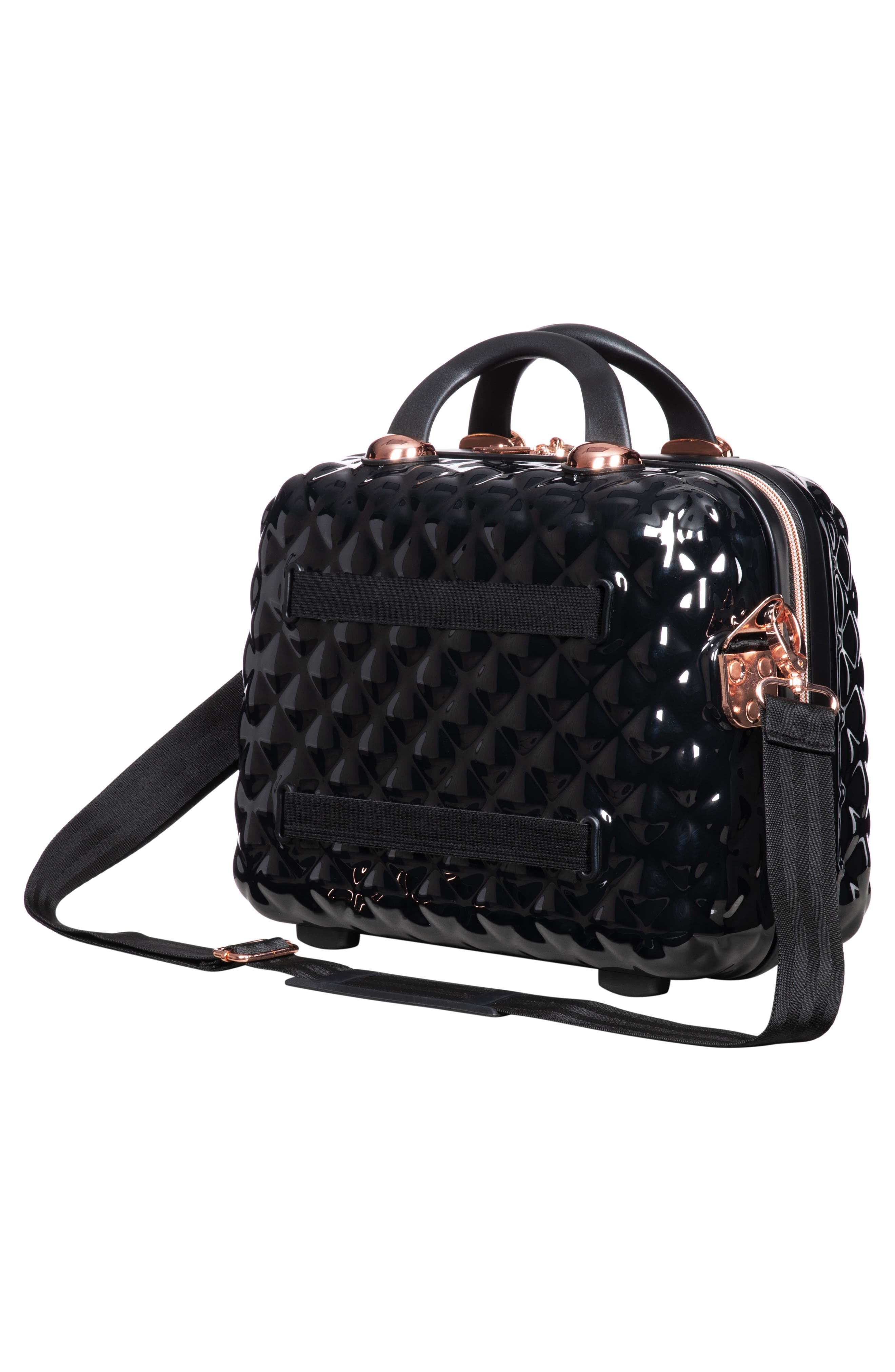 IT LUGGAGE Glitzy 14-Inch Hardside Vanity Case, Alternate, color, 