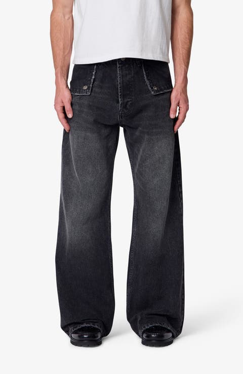 Mule Pocket Kick Flare Jeans