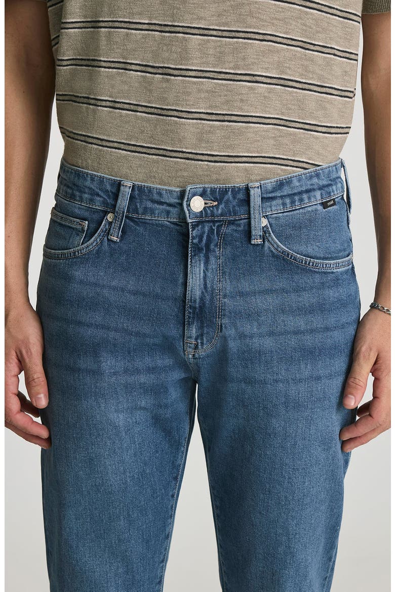 Zach Straight Leg Jeans, Alternate, color, MID OCEAN BLUE