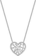 Bony Levy Getty 18k Gold Diamond Heart Pendant Necklace