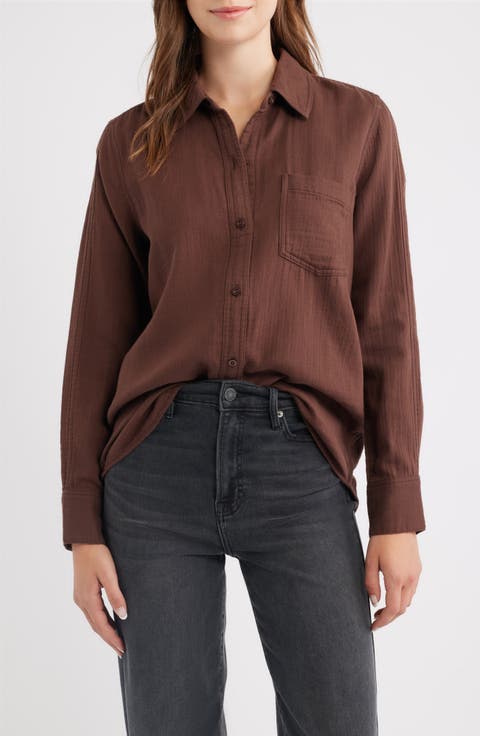 Freeman Cotton Button-Up Shirt