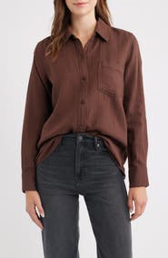 Rails Freeman Cotton Button-Up Shirt