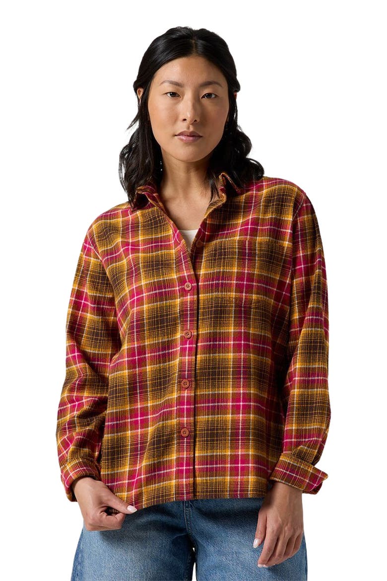 Venture Classic Flannel Shirt - Women's, Main, color, Zinnia Peeler Plaid