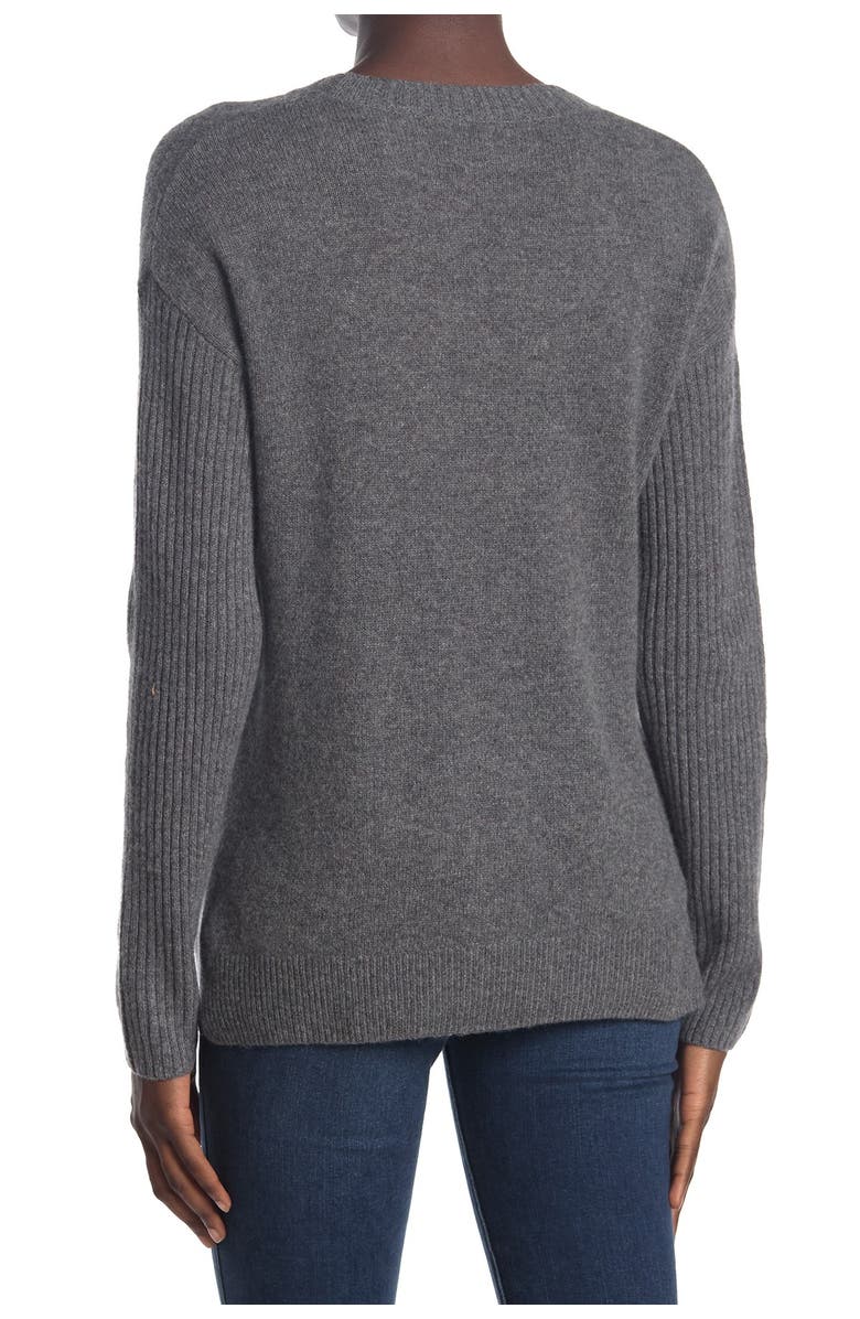SKULL CASHMERE Rosye Graphic Cashmere Sweater, Alternate, color,