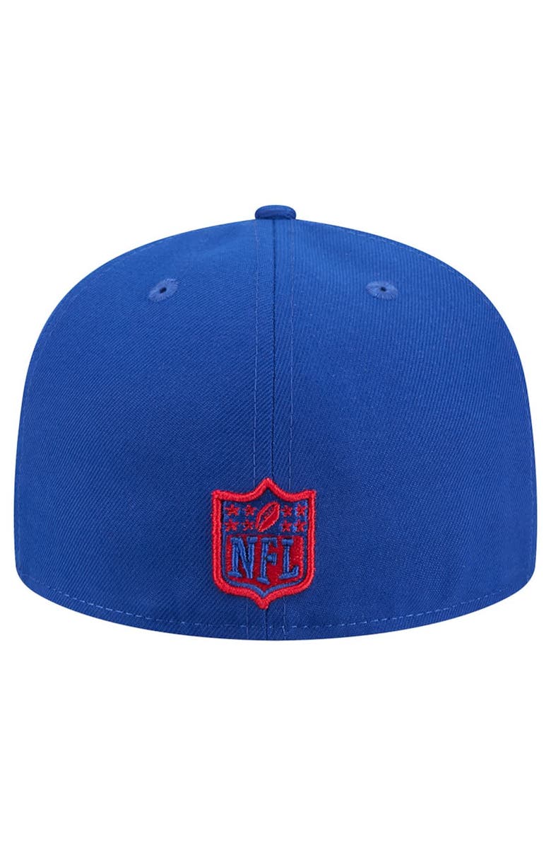New Era Men's New Era Royal New York Giants Tri-Hit 59FIFTY Fitted Hat, Alternate, color, Royal