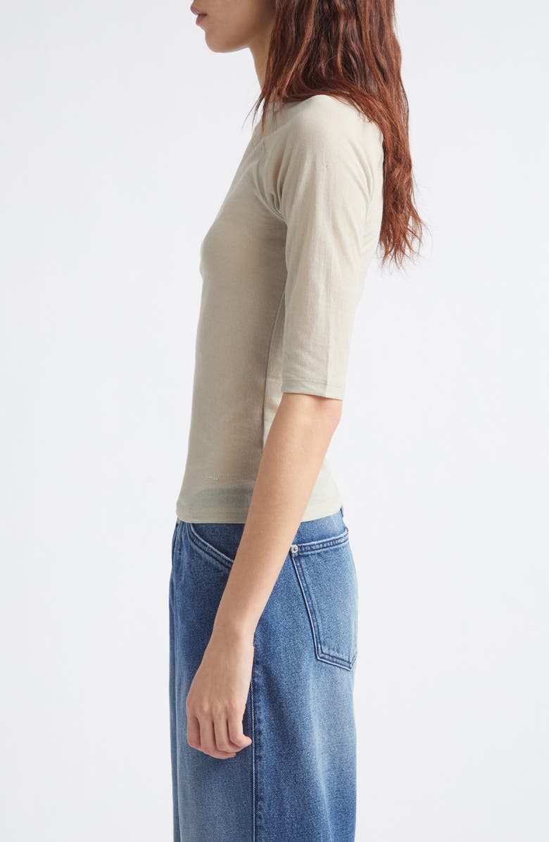 Paloma Wool Pia Organic Cotton Blend T-Shirt, Alternate, color, 621 - Ecru
