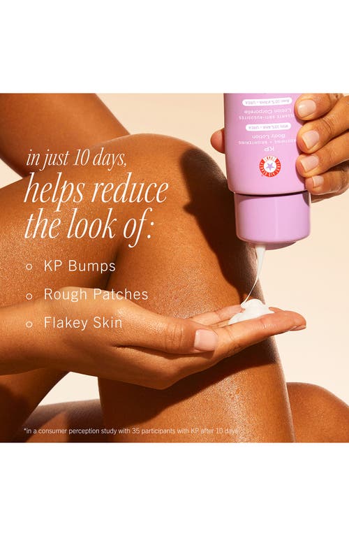 First Aid Beauty Kp Smoothing + Brightening Body Lotion With 10% Aha + Urea