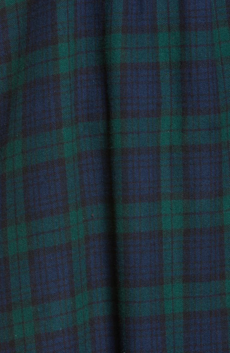 L.L.Bean Scotch Plaid Flannel Nightgown, Alternate, color, 