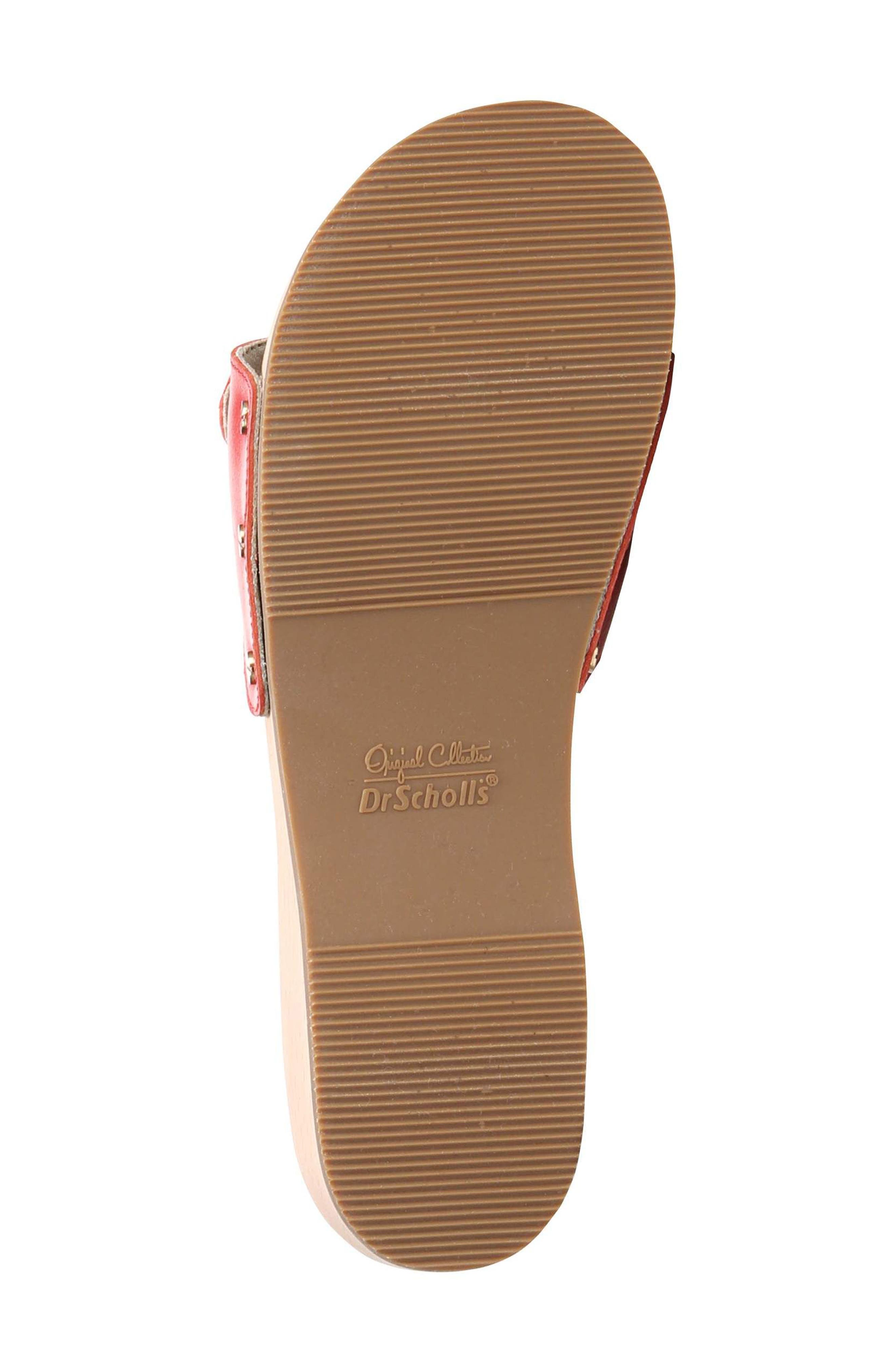 Original Collection Platform Slide Sandal, Alternate, color, RED