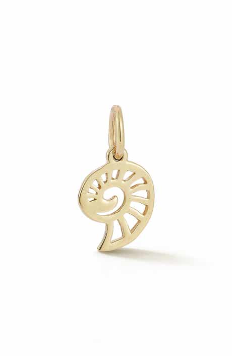 Ember Fine Jewelry 14K Gold Shell Charm