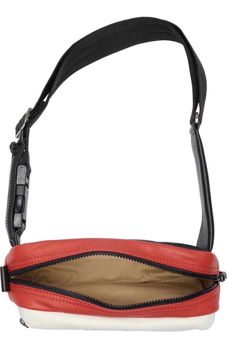 Longchamp 3D Sport Leather Belt Bag, Alternate, color, Brick