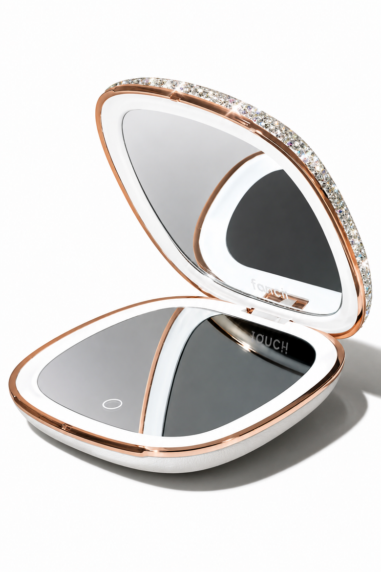 Mila 2 Luxe LED Compact Mirror, Alternate, color, Luxe