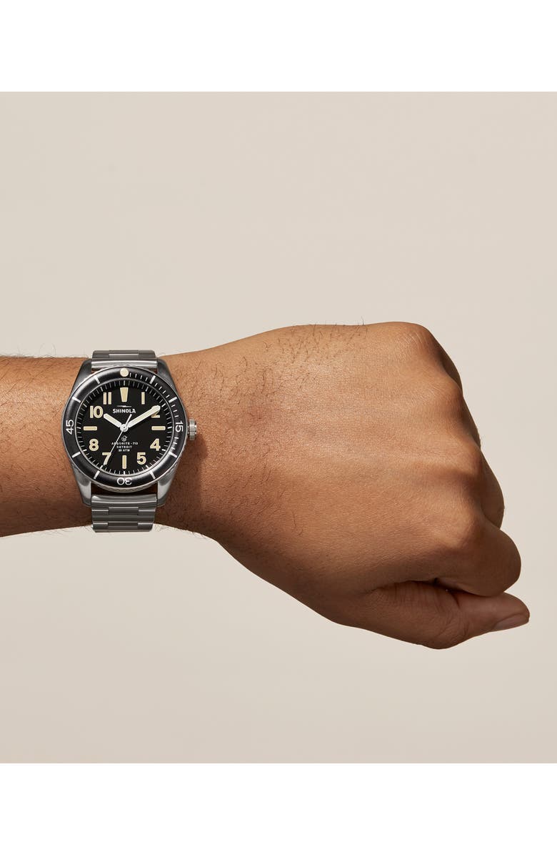 Shinola Duck Bracelet Watch Gift Set, 42mm, Alternate, color, 