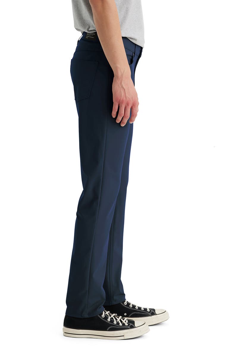 Levi's<sup>®</sup> 511<sup>™</sup> Slim Fit Tech Pants, Alternate, color, Navy Waves Warp Knit