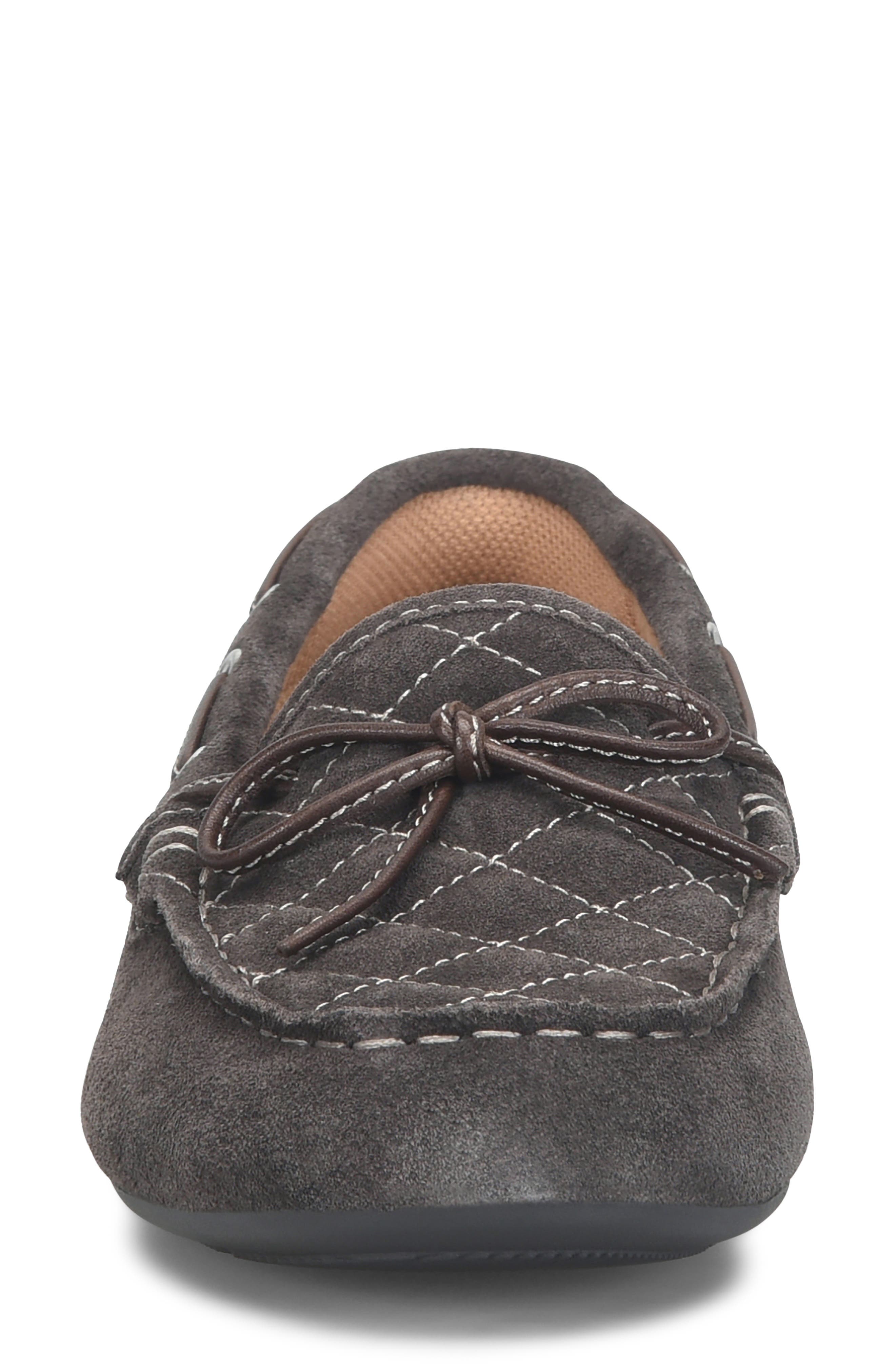 Tessie Leather Loafer, Alternate, color, LINCE DARK BROWN