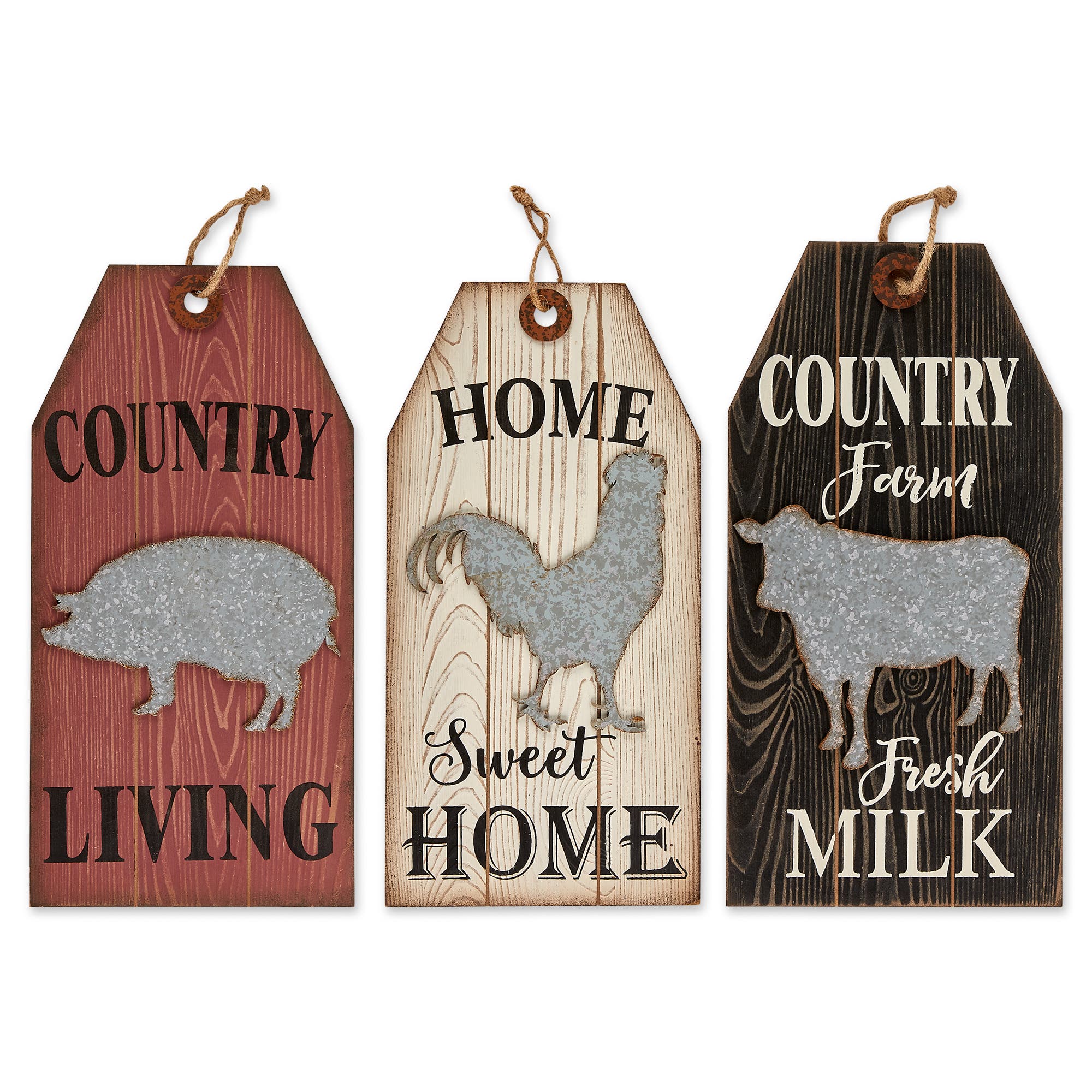 DII Tag Farmhouse Signs Set/3 | Nordstrom