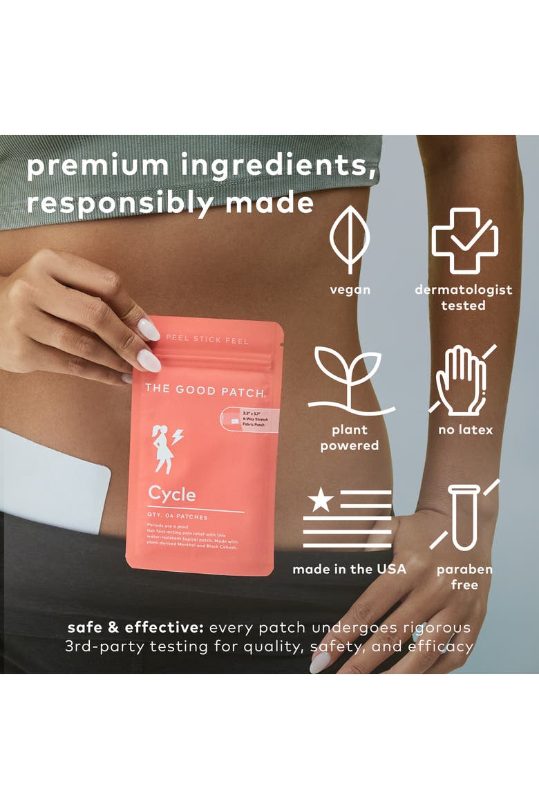 Cycle Wellness Patch, Alternate, color, None