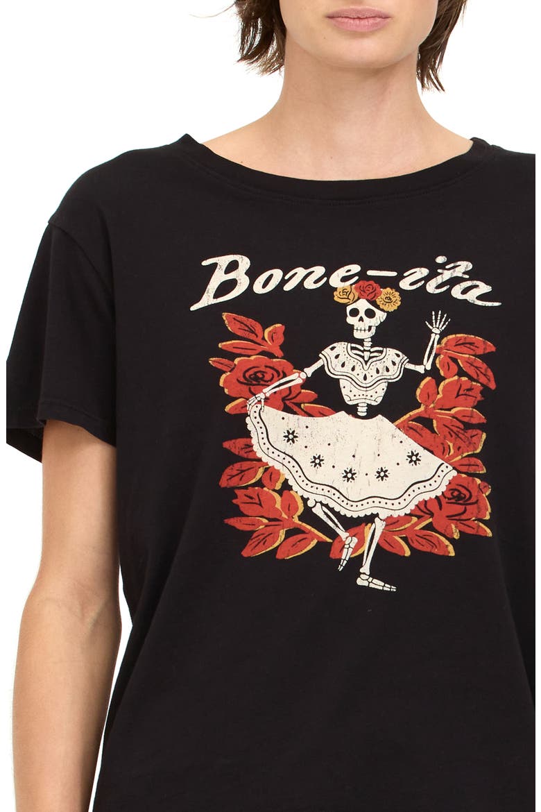 Bone-Ita Graphic T-Shirt, Alternate, color, BLACK