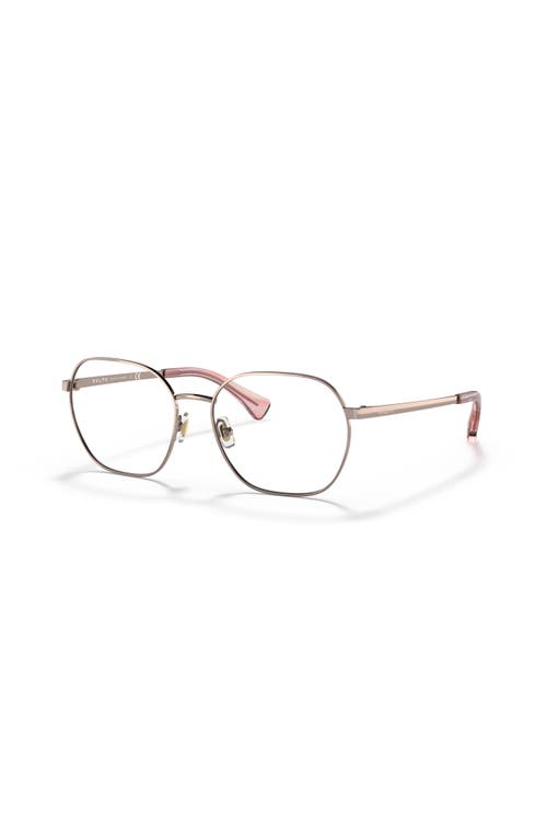 Ralph 54mm Irregular Optical Glasses In Gold