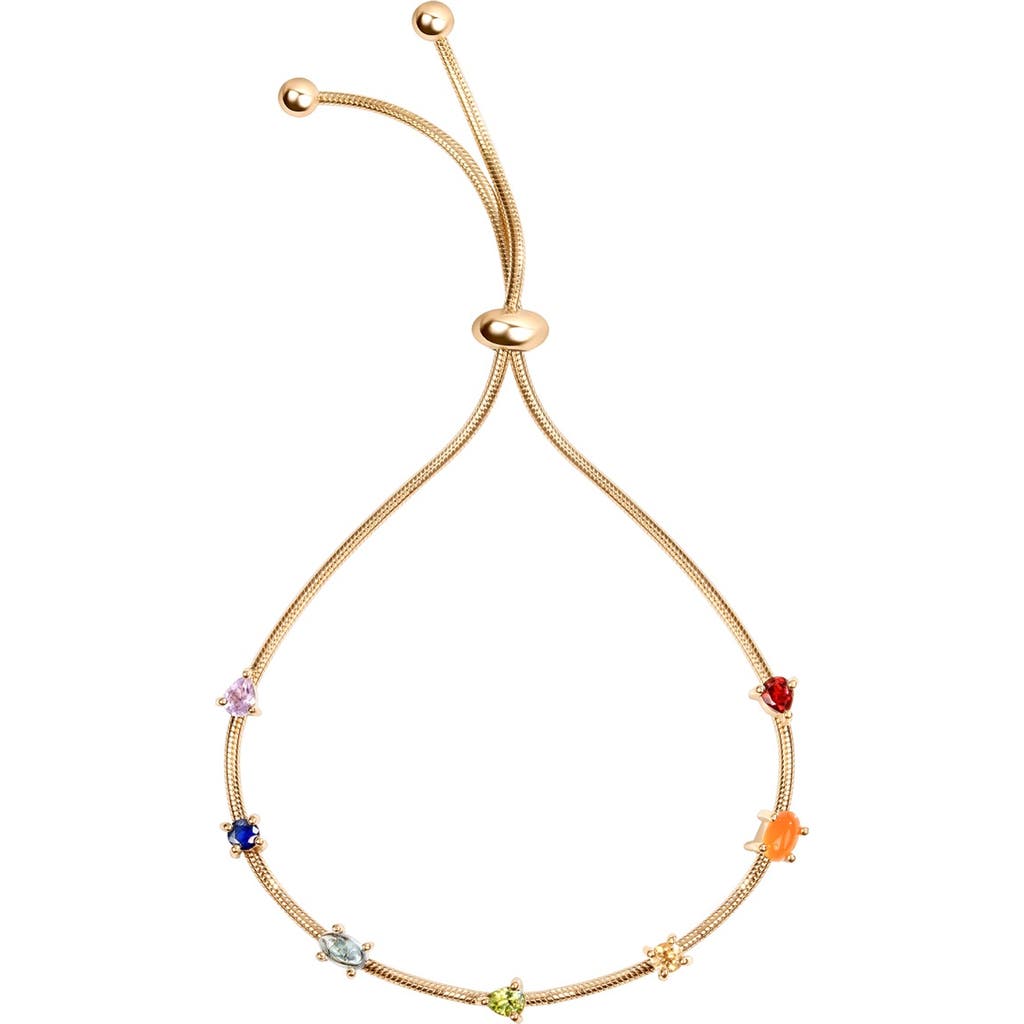 Karma And Luck Careful Alignment In Gold/multicolor