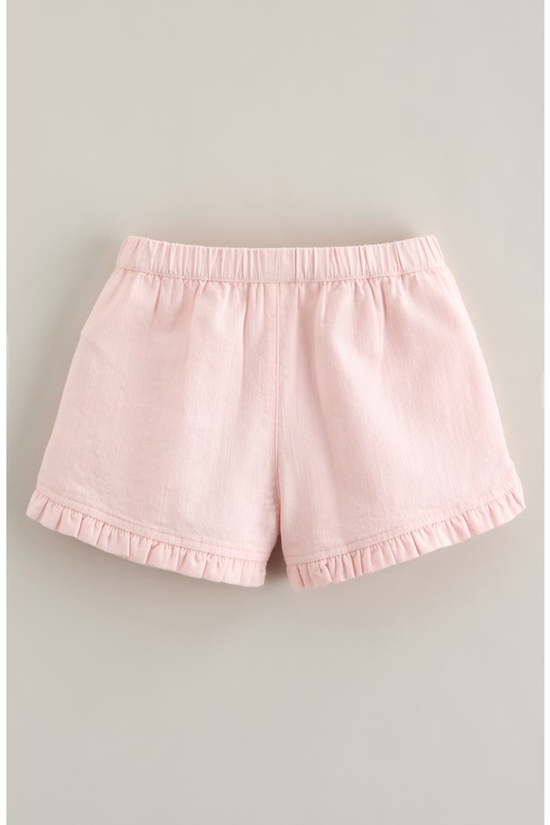 Kids' Ruffle Shorts, Alternate, color, PINK BALM