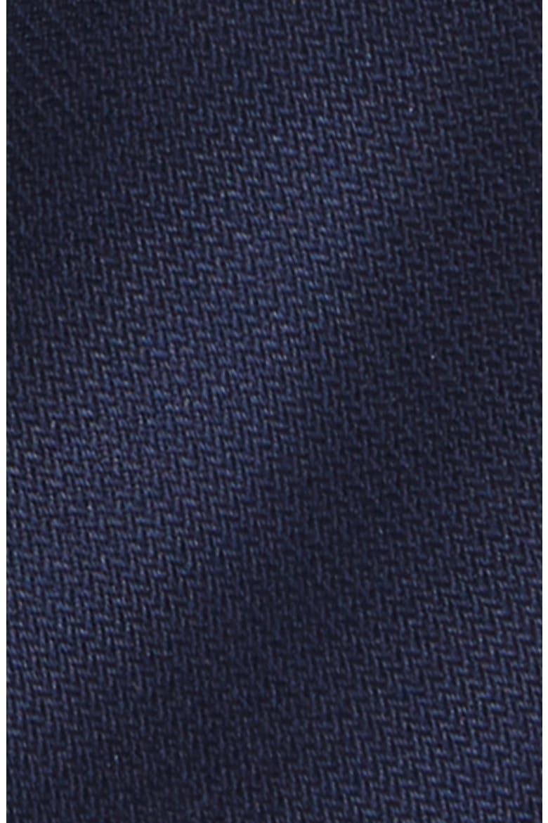 Levi Solid Silk Tie, Alternate, color, NAVY