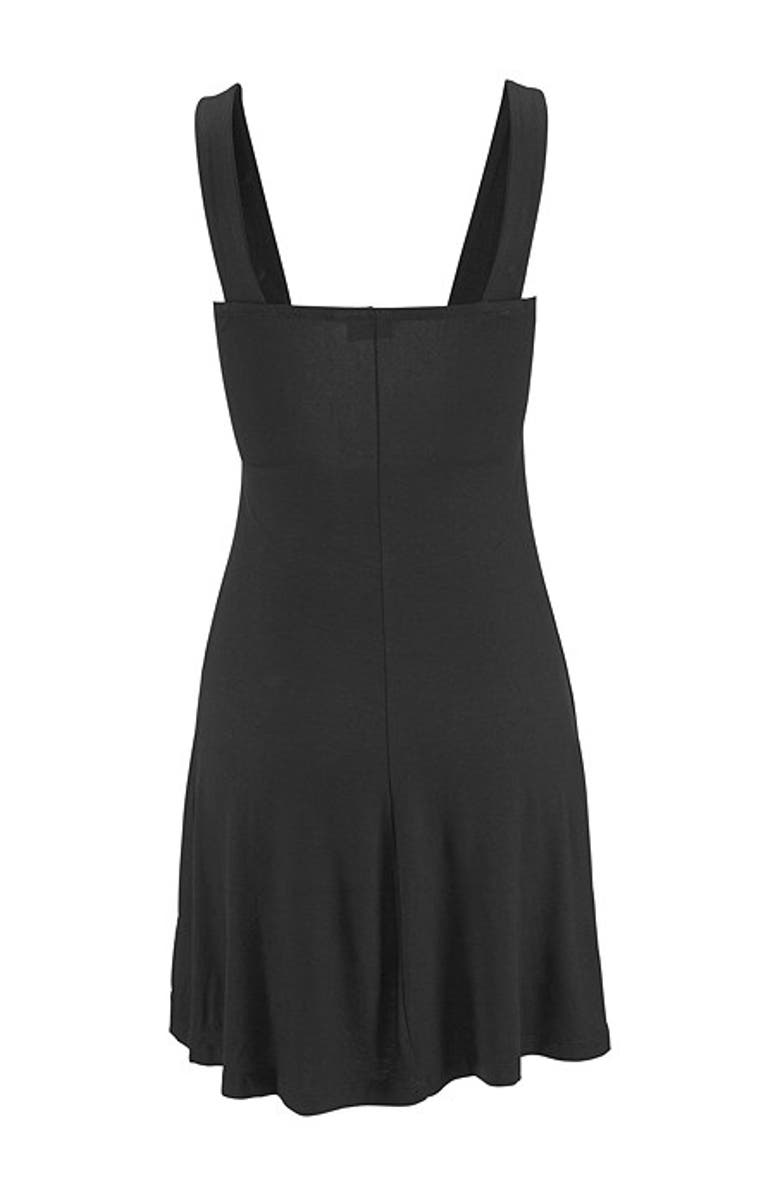 LASCANA Women's Flare Tank Dress, Alternate, color, Black