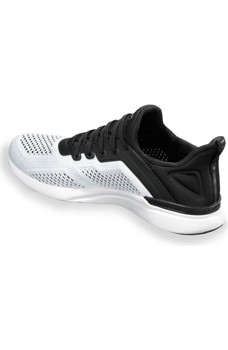 APL TechLoom Tracer Knit Training Shoe, Alternate, color, White / Black / Black