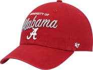 '47 Women's '47 Crimson Alabama Crimson Tide Phoebe Clean Up Adjustable Hat