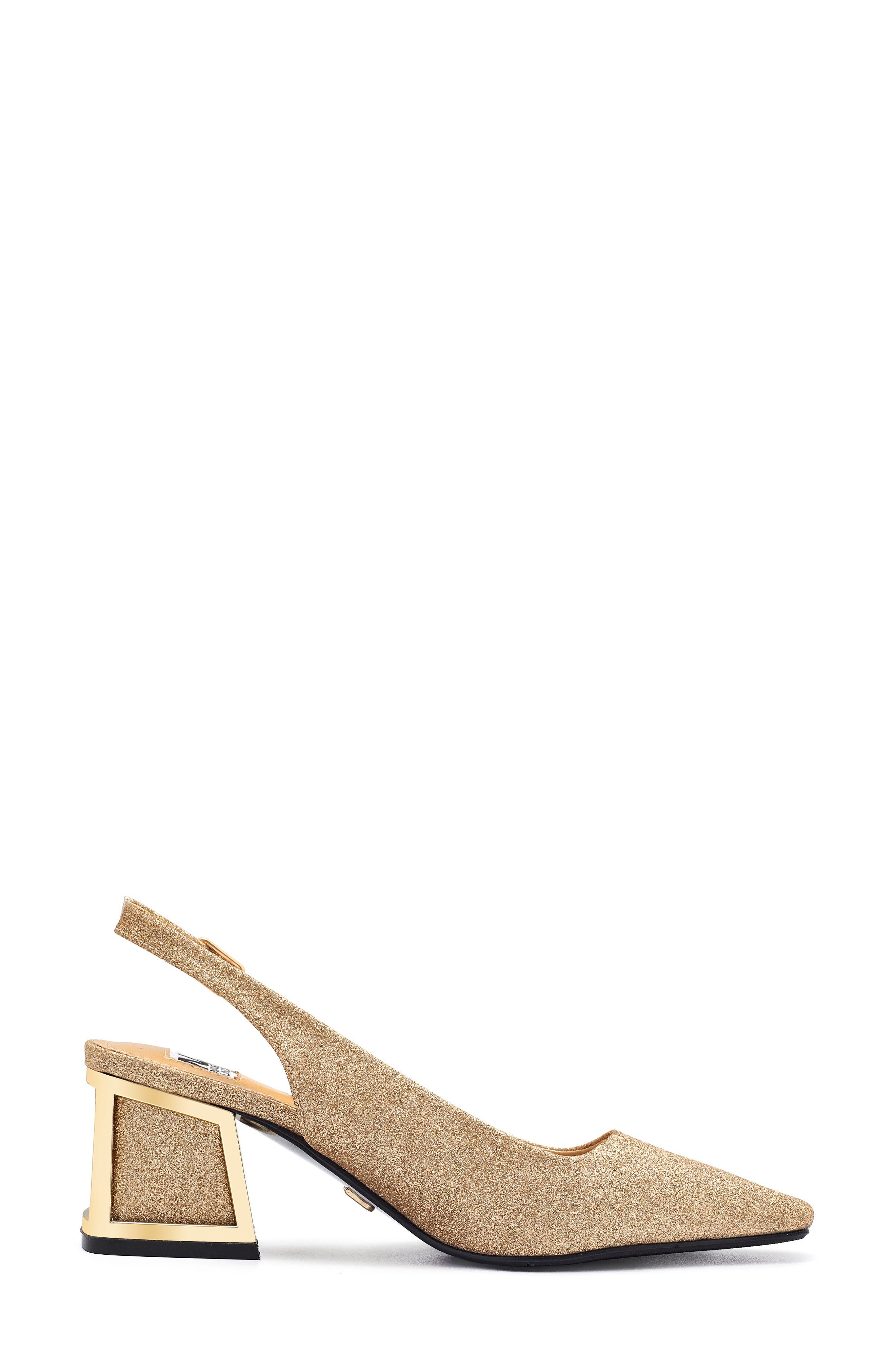 Boca Slingback Pump, Alternate, color, GOLD