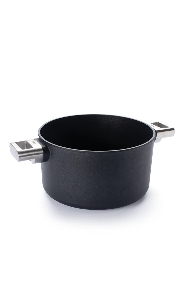 Ecologic Pro Nonstick Stock Pot 9.5-Inch, 4.75 Quart, Main, color, Black