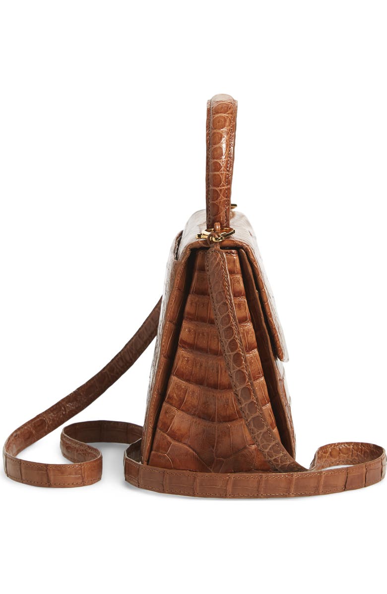 Nancy Gonzalez Lolita Genuine Crocodile Top Handle Bag, Alternate, color,