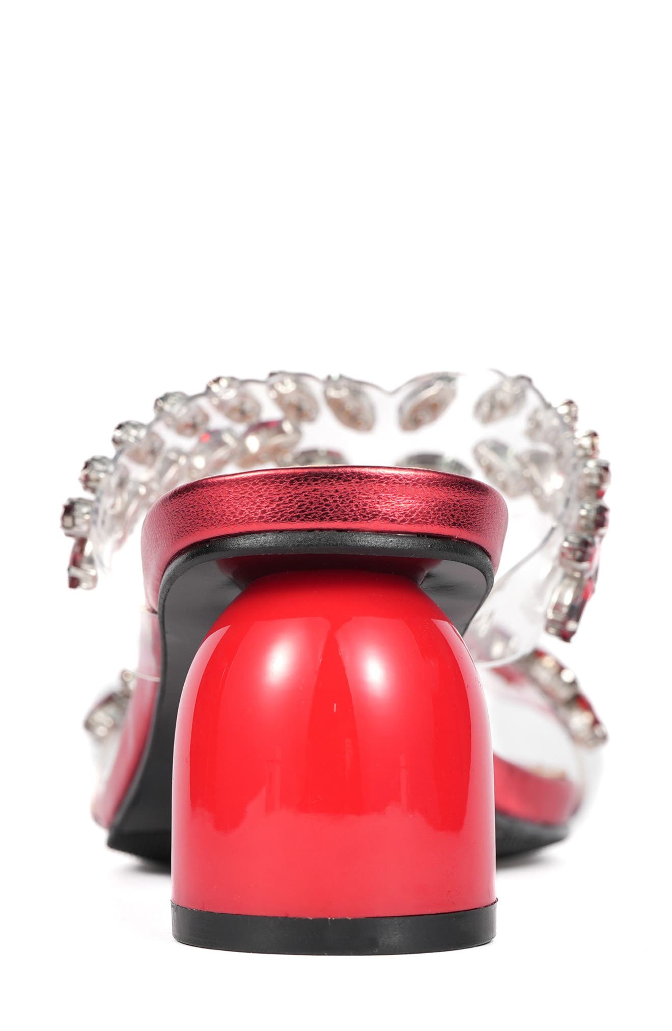 Seastar Slide Sandal, Alternate, color, RED