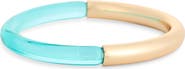 NORDSTROM RACK Resin & Metal Bangle Bracelet