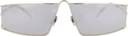 Saint Laurent SL606 66mm Oversize Square Sunglasses