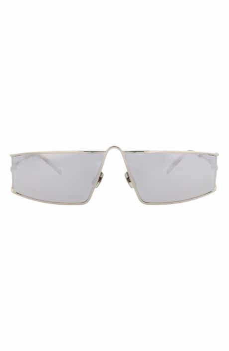 SL606 66mm Oversize Square Sunglasses