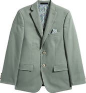 Tallia Kids' Linen Blend Suit Jacket