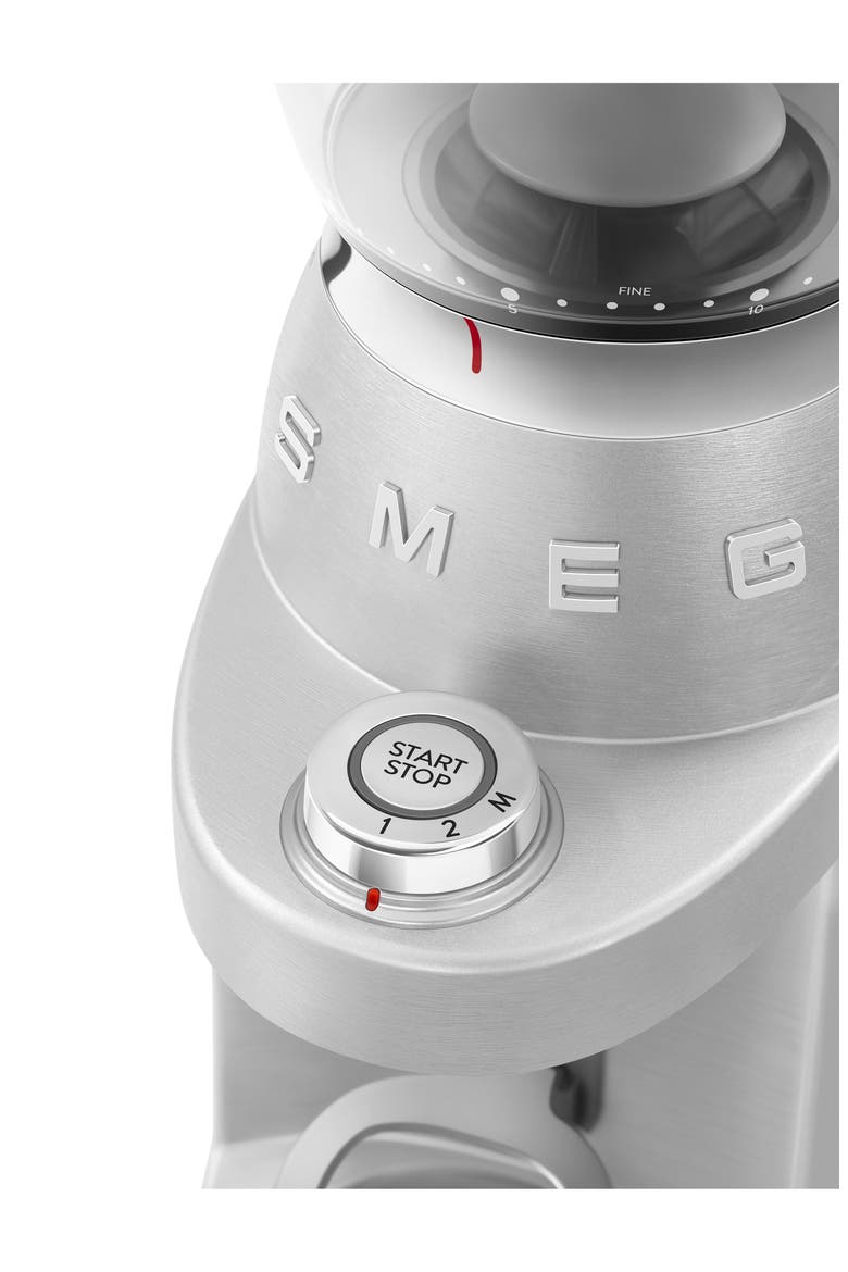 Espresso Grinder, Alternate, color, STAINLESS STEEL