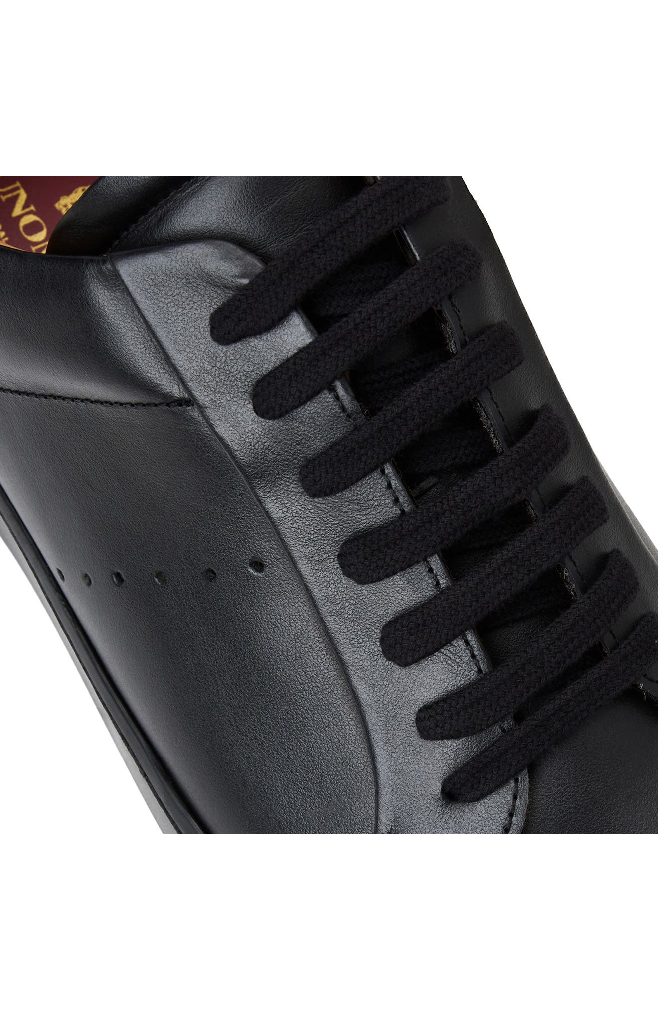 Bruno Magli Damiano Low Top Leather Sneaker, Alternate, color, 